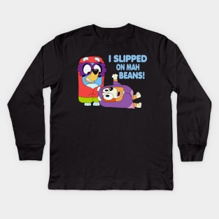 slipped Kids Long Sleeve T-Shirt